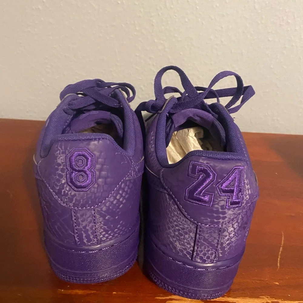 Nike Air Force 1 Low in Court  Purple Kobe Bryant - Picture 8 of 11